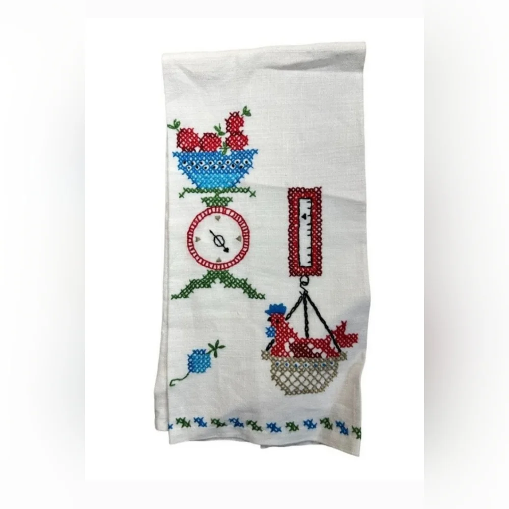 Rooster Farmhouse Kitchen Towels - Picture 2 of 3